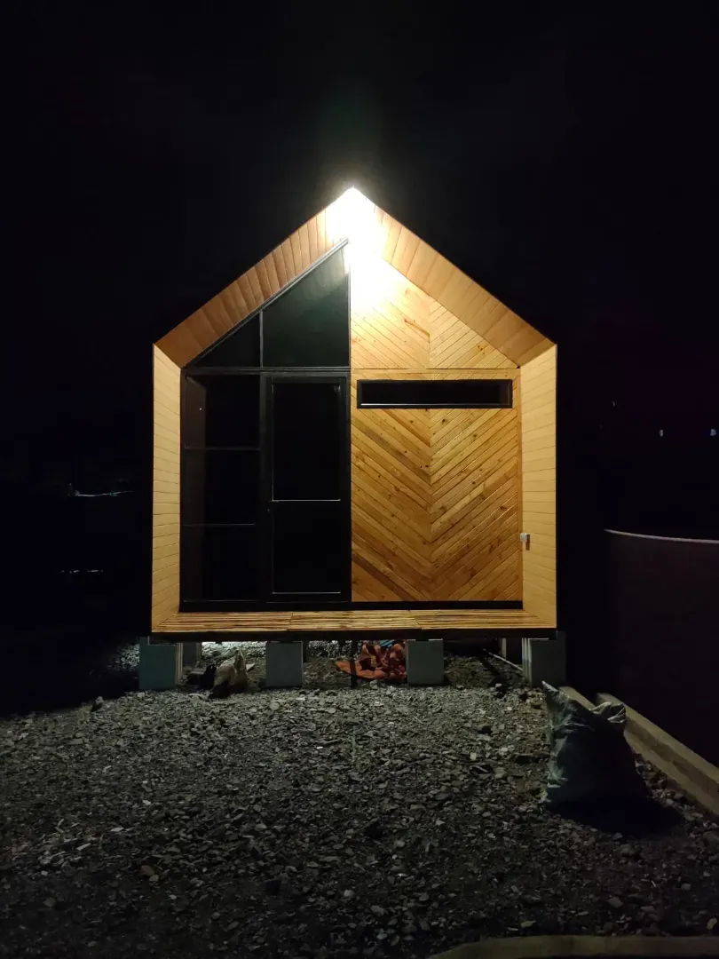 Pembuatan Villa Cabin Knock Down